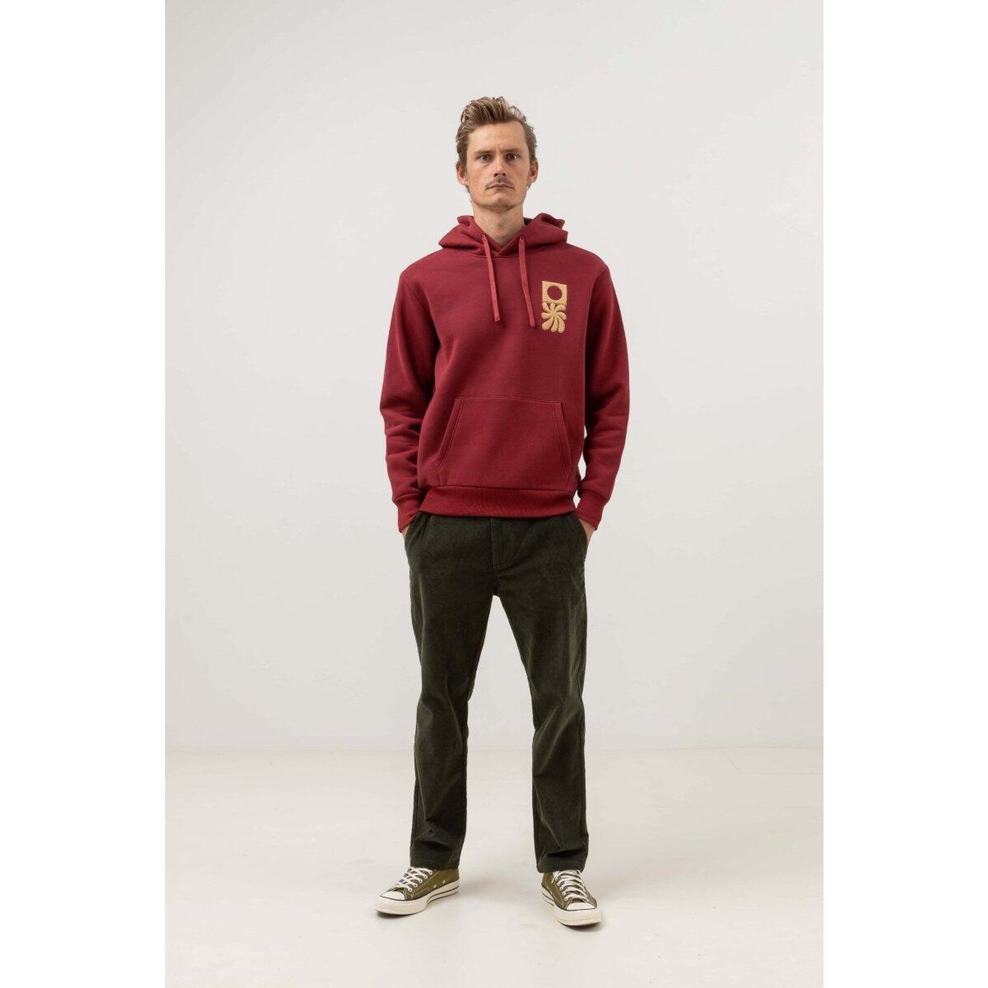 Rhythm - Embroiderouge Sweat À Capuche Polaire Homme - Sweat-shirt - Rose - Decathlon