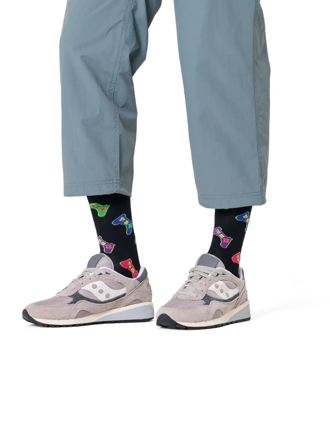 Chaussettes pour homme Happy socks P003161 Noir 2/4