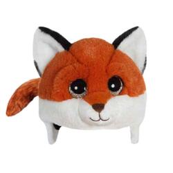 Couvre casque peluche Renard