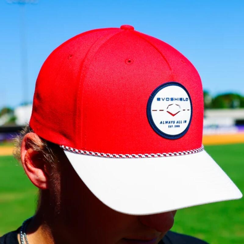Evoshield USA Rope Snapback Color Scarlet/White Fanzone 2/2
