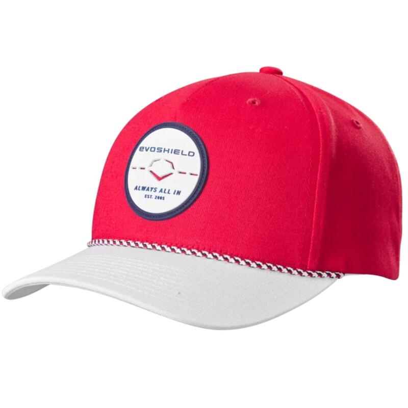 Evoshield - Evoshield Usa Rope Snapback Color Scarlet/white - Casquette - Blanc - Decathlon