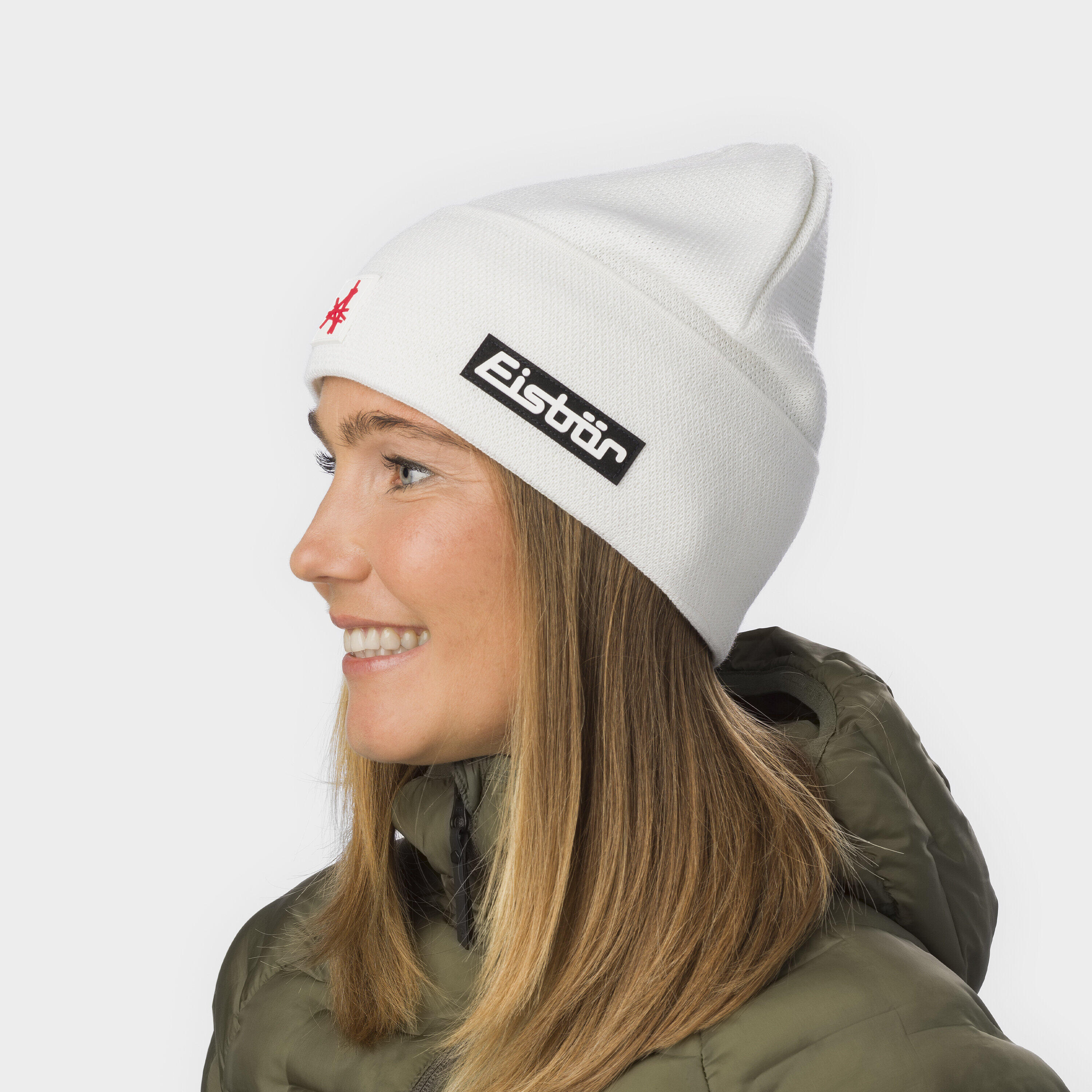 Gorro Rai Ski Austria para hombre beanie con dobladillo polar cálido Merino 2/4