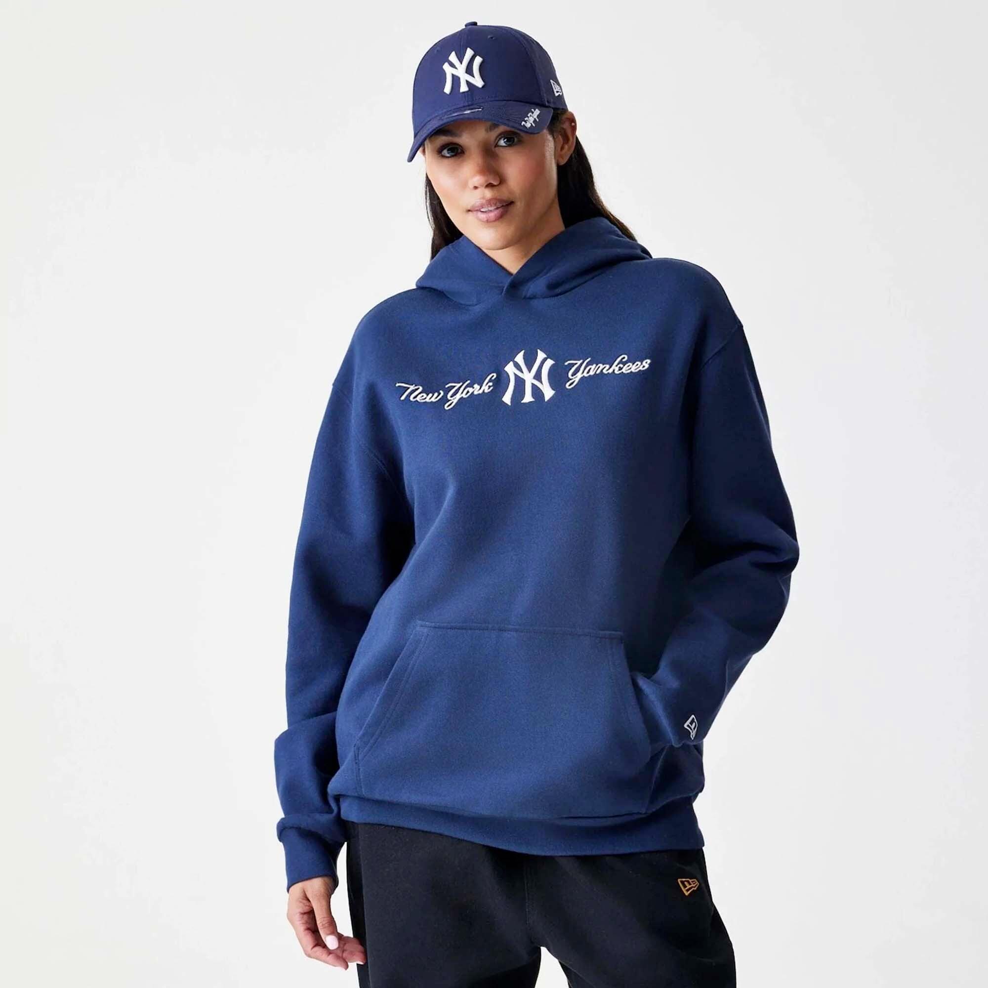 Felpa New Era Mlb Script Os Hoodie Neyyan Nsn Adulto 3/5