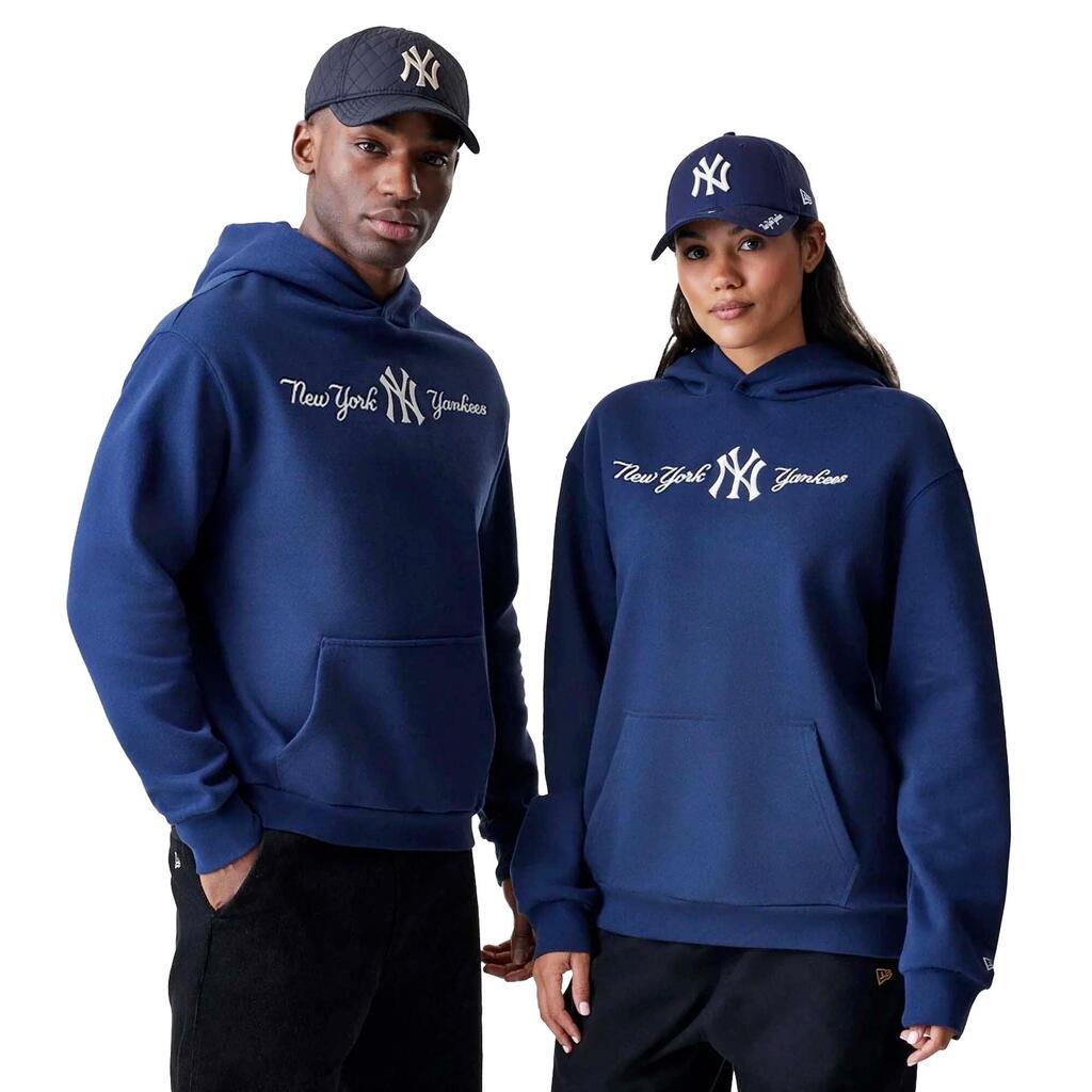 New Era Mlb Script Os Hoodie Neyyan Nsn Sweatshirt Adult