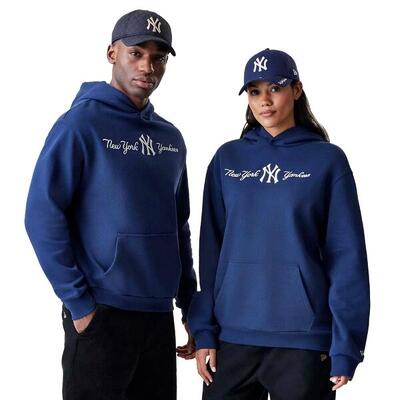 New Era Mlb Sweatshirt Script Os Hoodie Neyyan Nsn Erwachsene