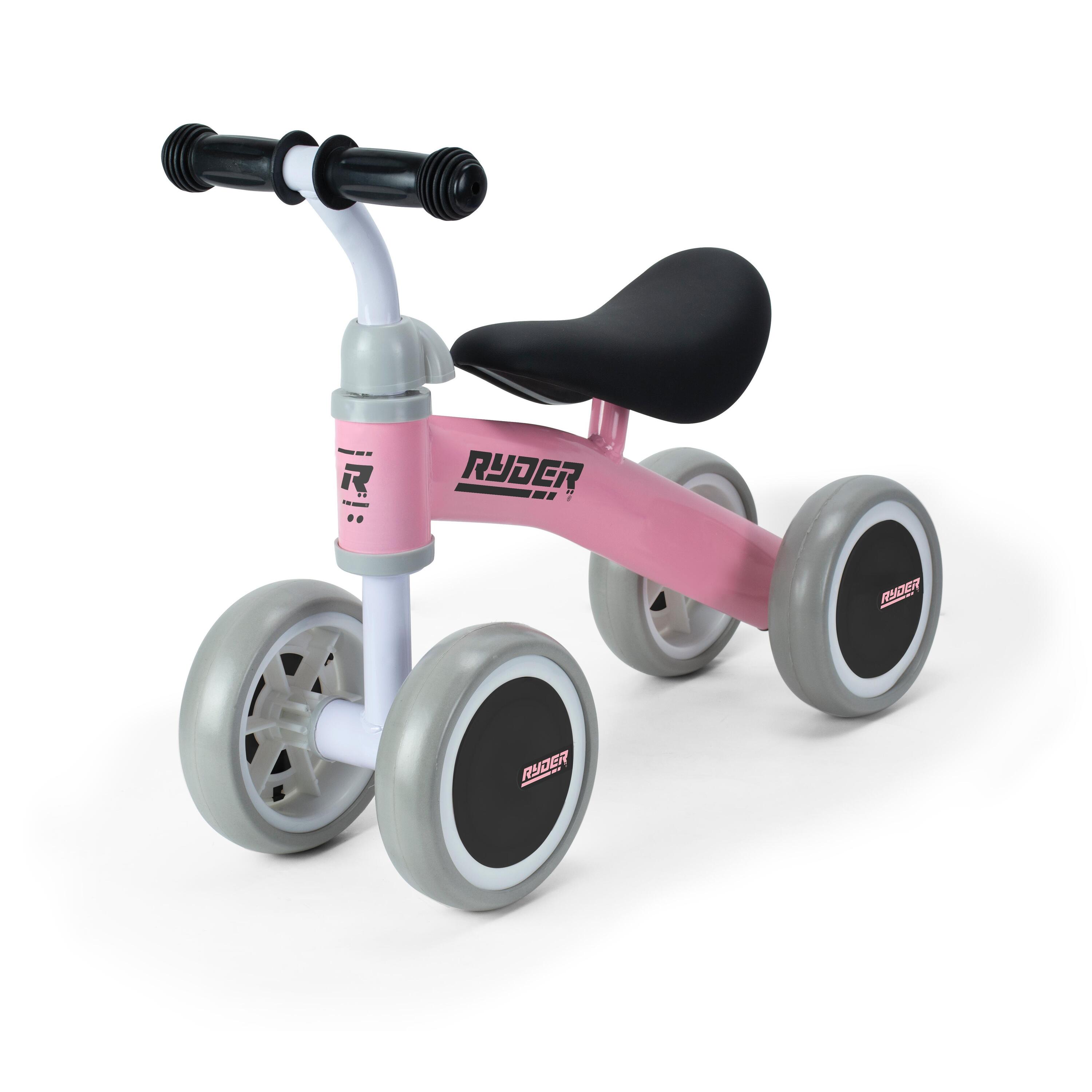 Bicicleta sin pedales My first Ryder de 4 ruedas rosa (5200) 2/2