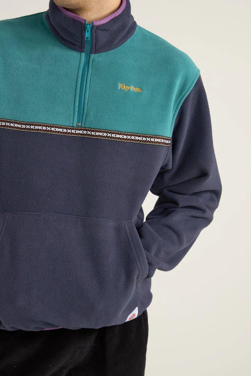 Alder Half Zip - Sweat Polaire Homme 2/5