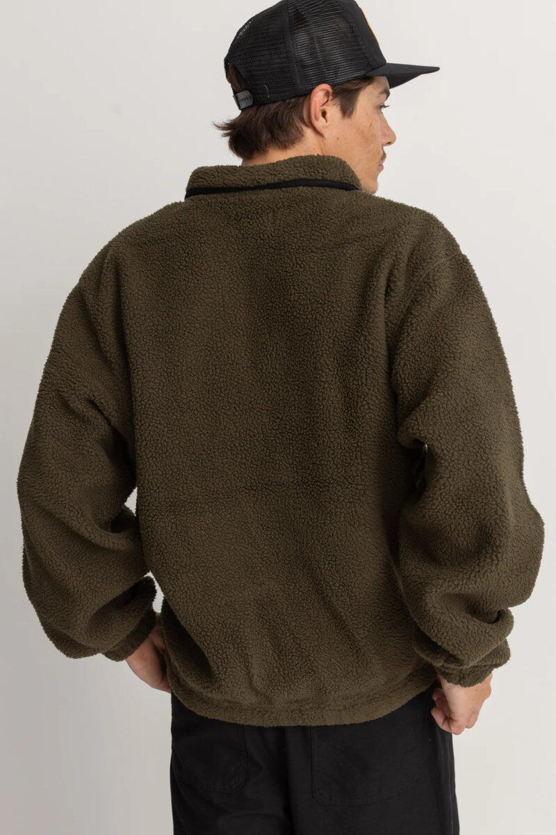 Sherpa - Felpa in Pile Uomo 3/4