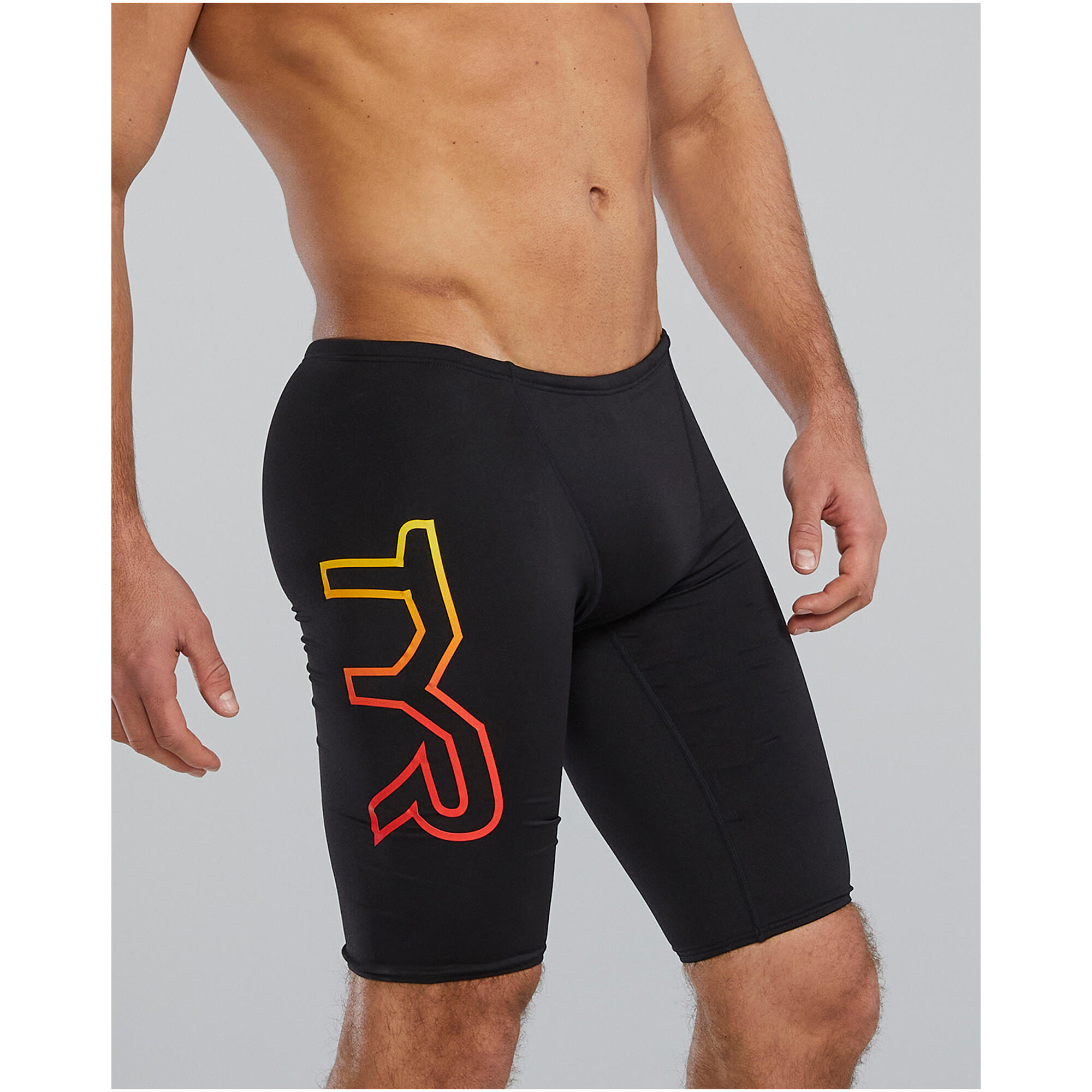 Spodenki treningowe do kolan TYR Large Logo 572 - jammery 4/7
