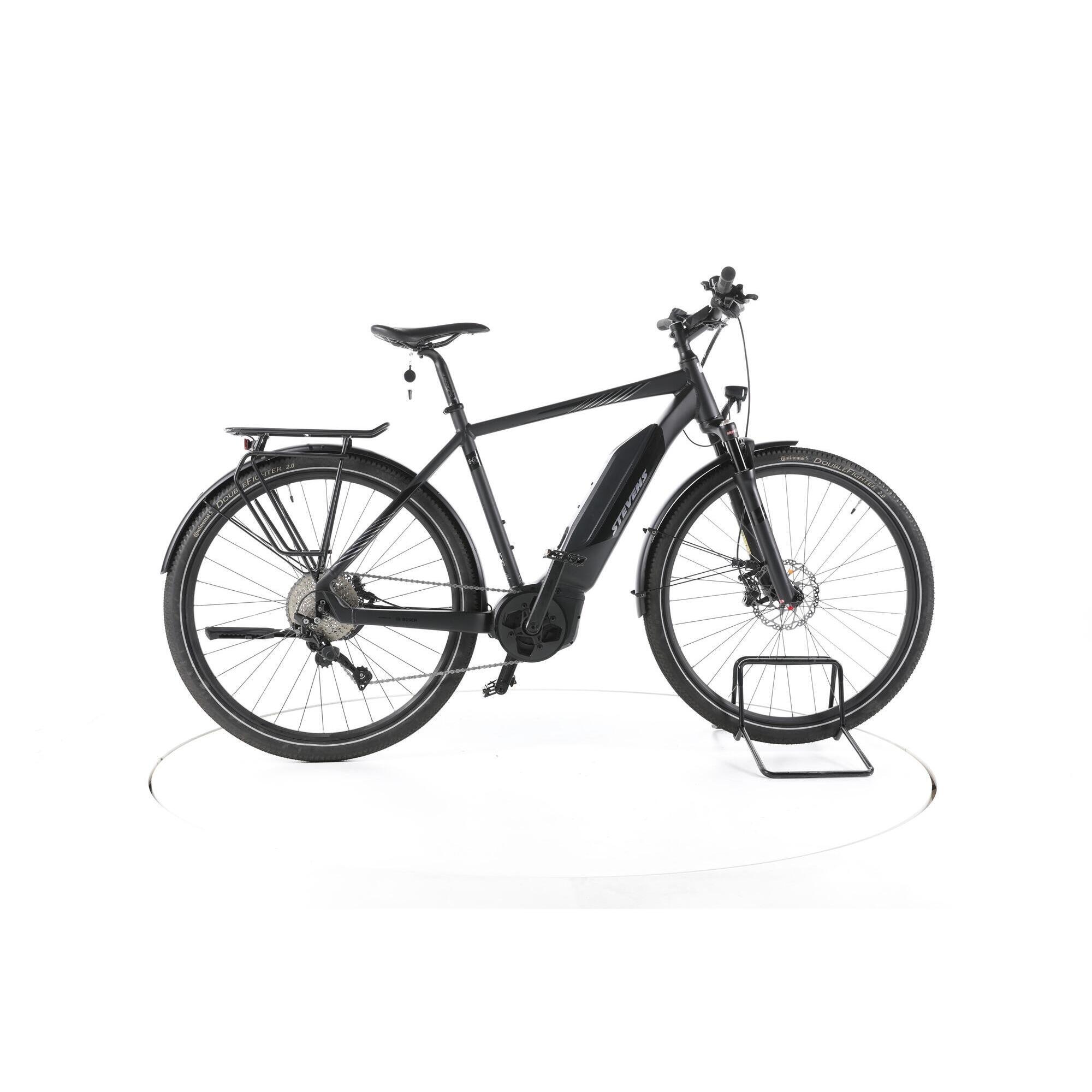 Stevens - Reconditionné - Stevens E-6x Tour Trekking Vélo Électrique - Très Bon - Vélo Tout Chemin - Noir - 55 - Decathlon