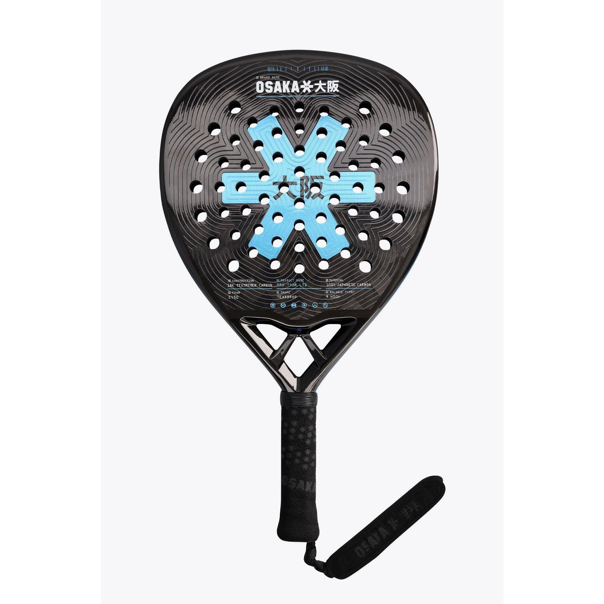 Osaka - Raquette De Padel Osaka - Pro Tour Ltd - Puissance | Bleu Silver Lake - Raquette De Padel - Bleu - No Size - Decathlon