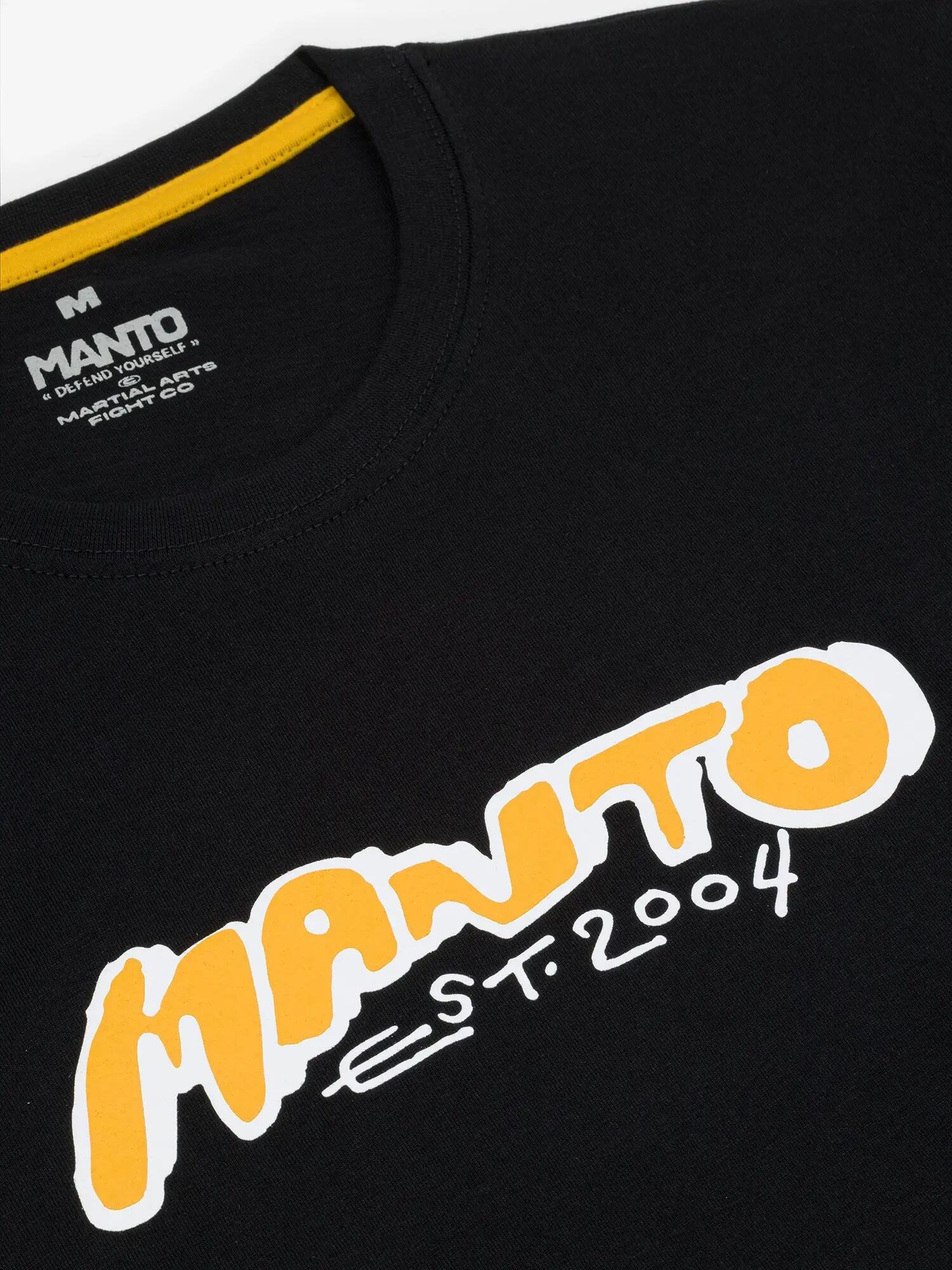 MANTO t-shirt MARKER czarny 3/5