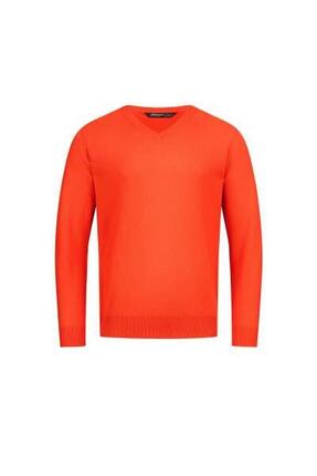 Jacht Kasjmier Trui warm zacht - Oranje
