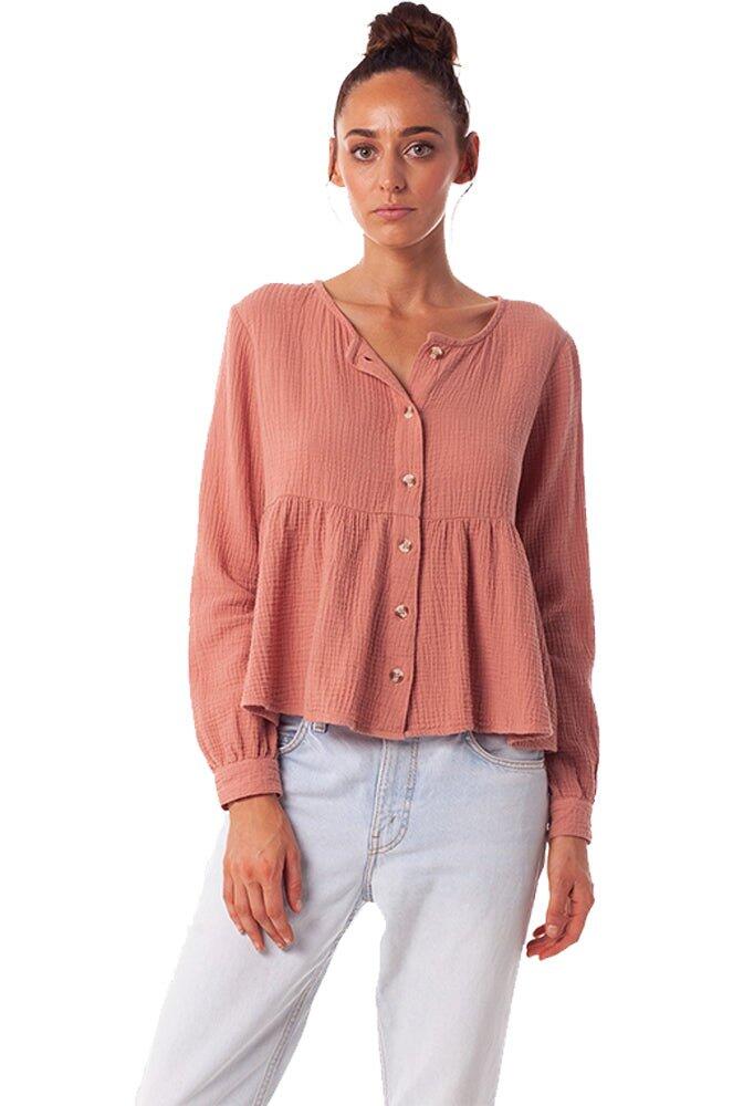 Camille - L/S Top Femme 1/2