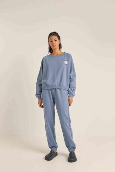 Washed OutSlouch - Sweat Femme