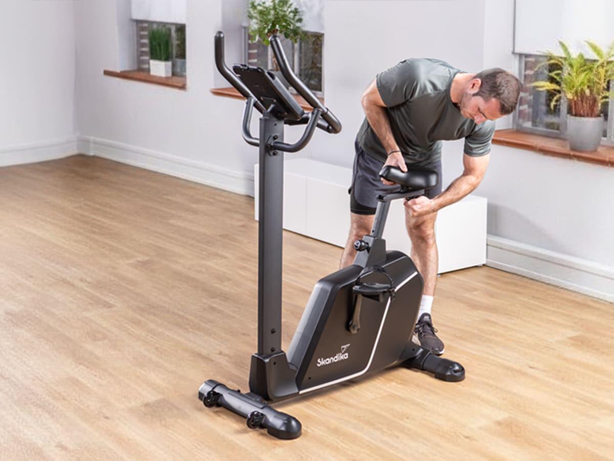 Vélo d'appartement connecté Cykling P10 - 32 niveaux de résistance - Kinomap 3/7