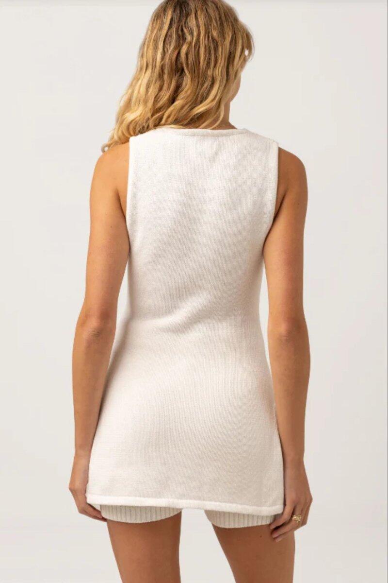 Miami V Neck Knit - Top Femme 3/4