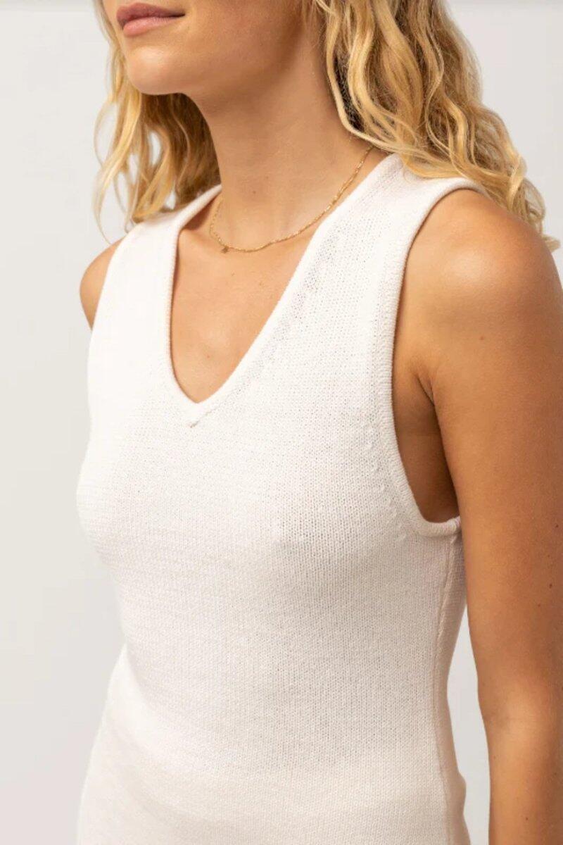 Miami V Neck Knit - Top Femme 2/4