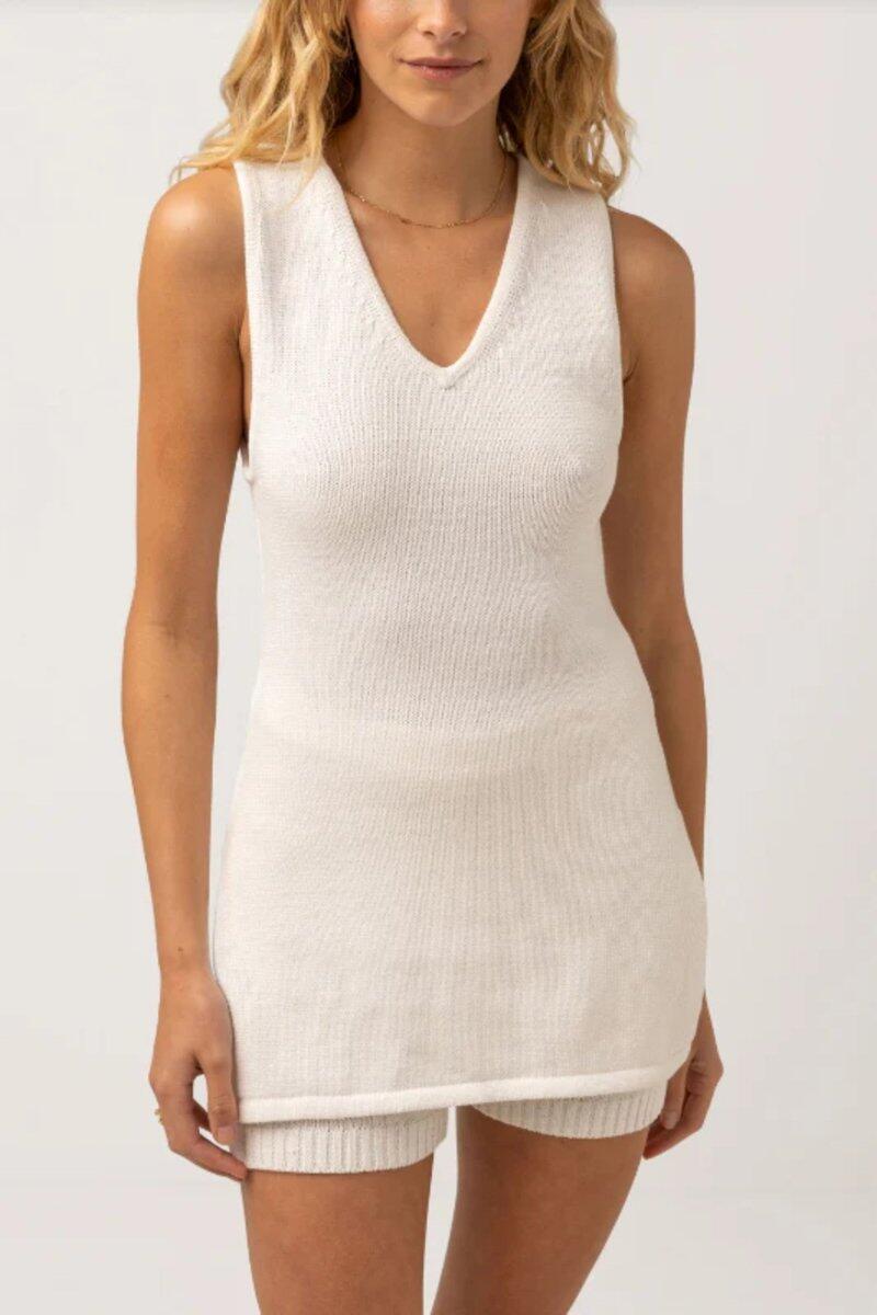 Miami V Neck Knit - Top Femme 4/4