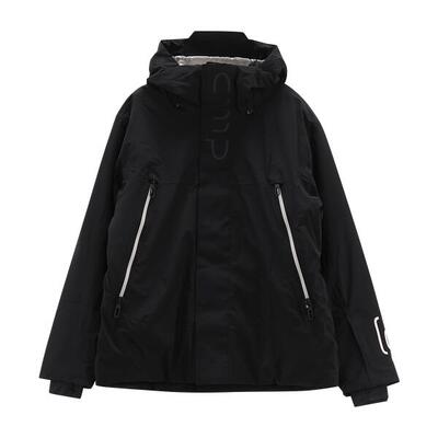 Ski jassen heren - cmp jacket fix hoody ski - black