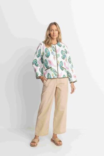 Giacca Donna Brooklyn Paisley Trapuntata