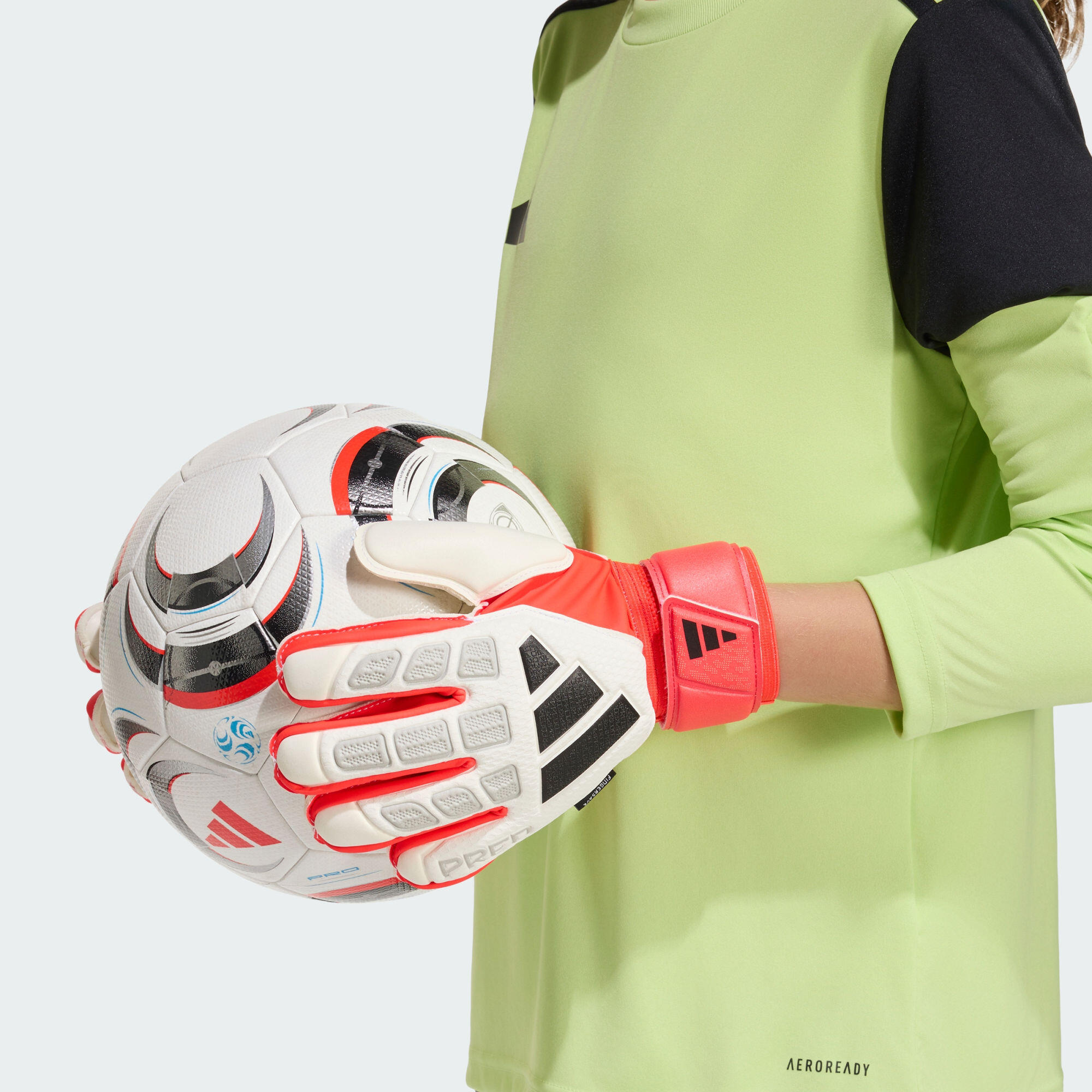 LUVAS DE GUARDA-REDES PREDATOR FINGERSAVE JUNIOR 4/4
