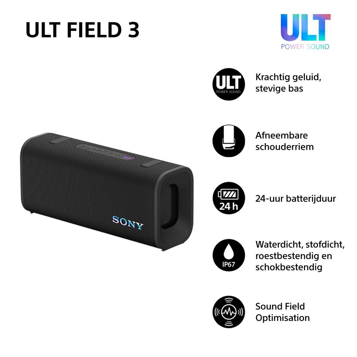 Altifalante Bluetooth Portátil SONY SRSULT30B.CE7 Preto 4/5