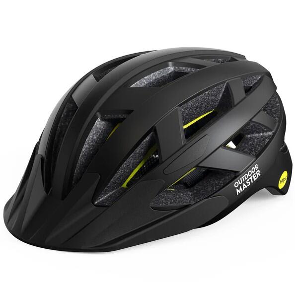 Casco da Ciclismo GEM con MIPS, Ventilazione e Vestibilità Regolabile Nero M 2/3