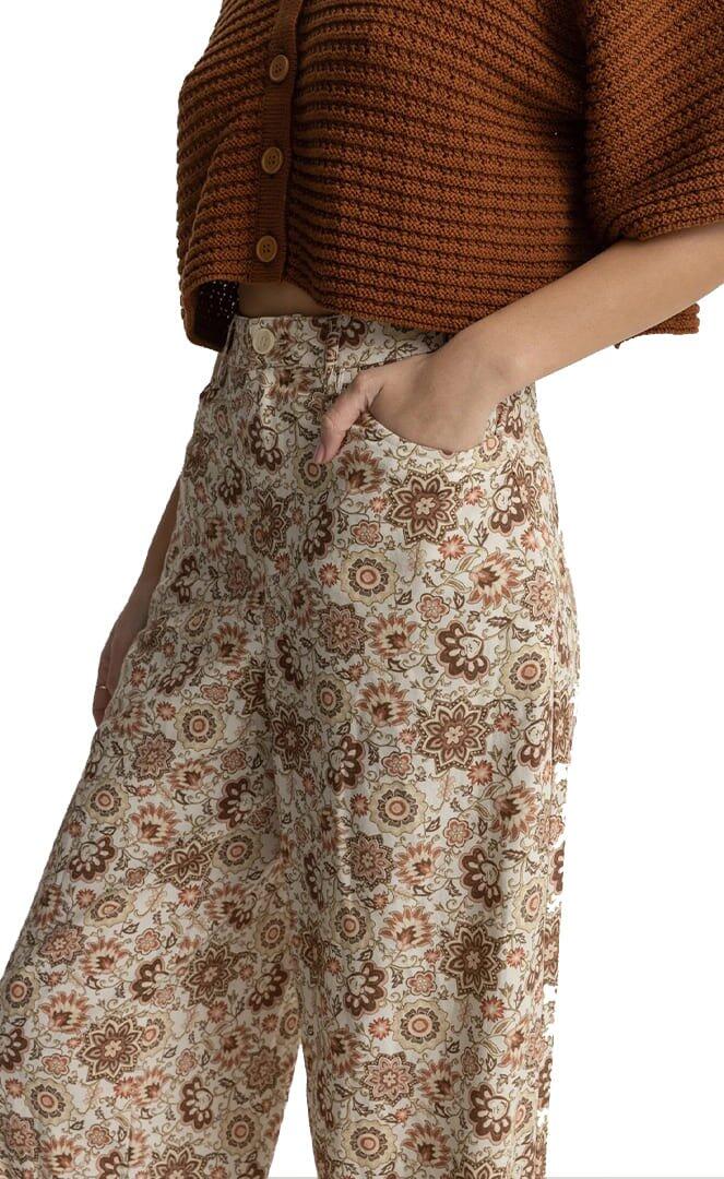 Raya Paisley Pantaloni Larghi - Pantalone Donna 2/6