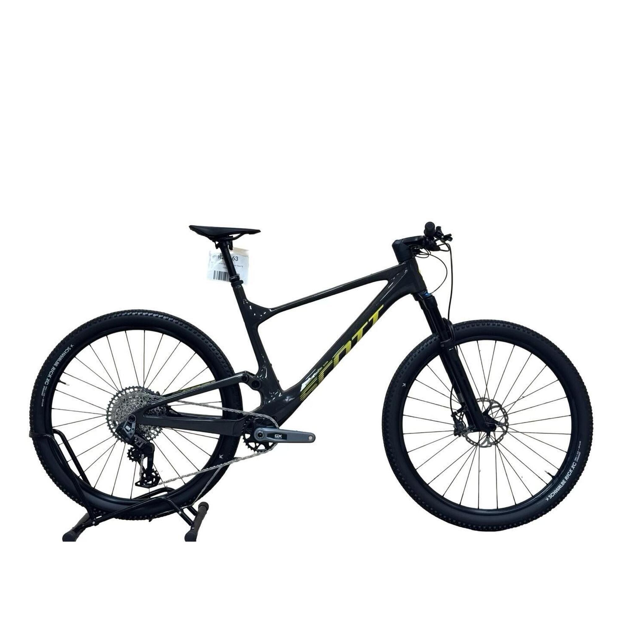 Scott - Reconditionné - Vtt Scott Spark Rc Team Issue Tr Gx Axs - Comme Neuf - Vélo Tout Terrain - Gris|noir - 48 Xl - Decathlon