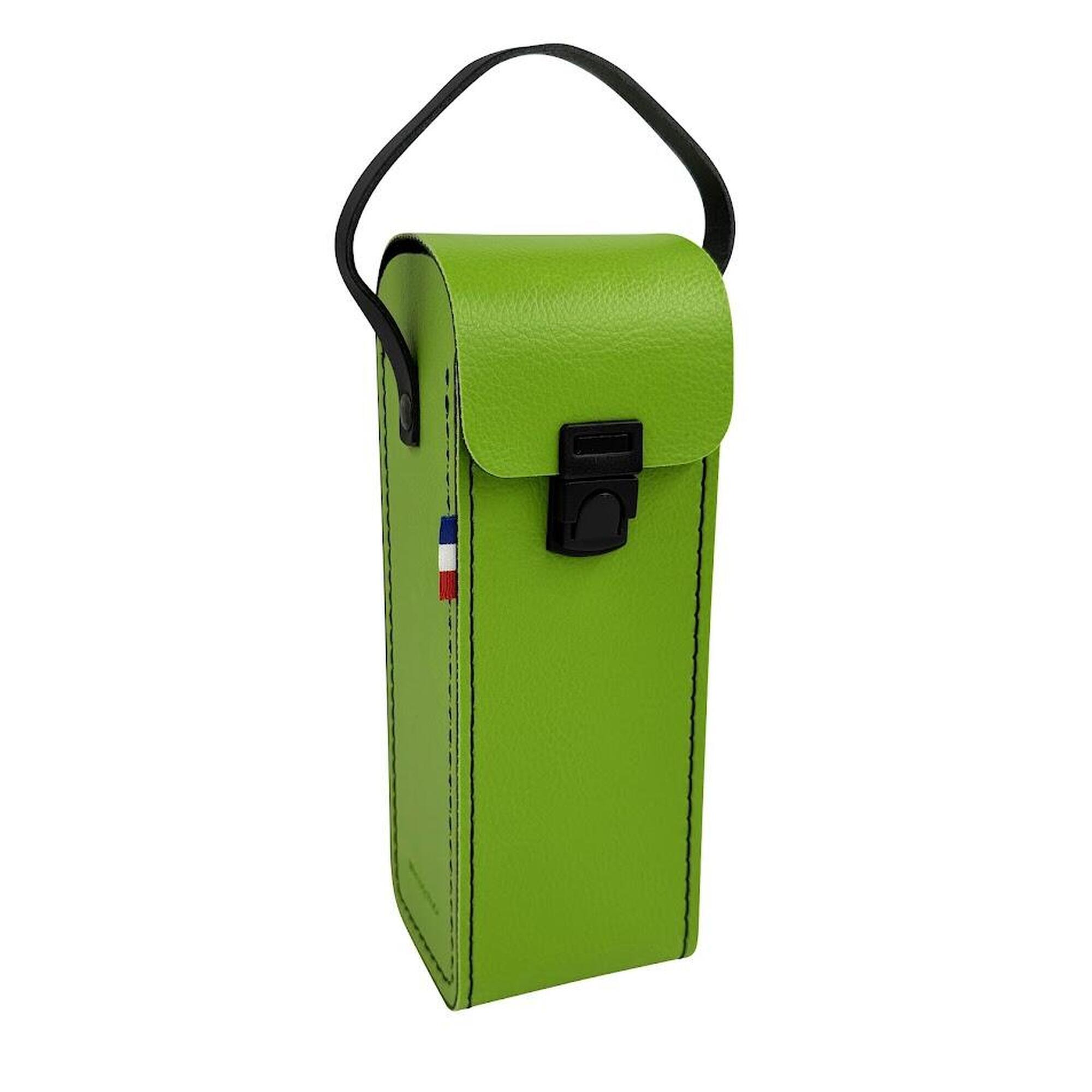 Maroquinor - Sacoche Rigide Vert Anis Pour Boules De Pétanque Avec Poignée En Cuir - Housse De Rangement - Vert - Taille Unique - Decathlon