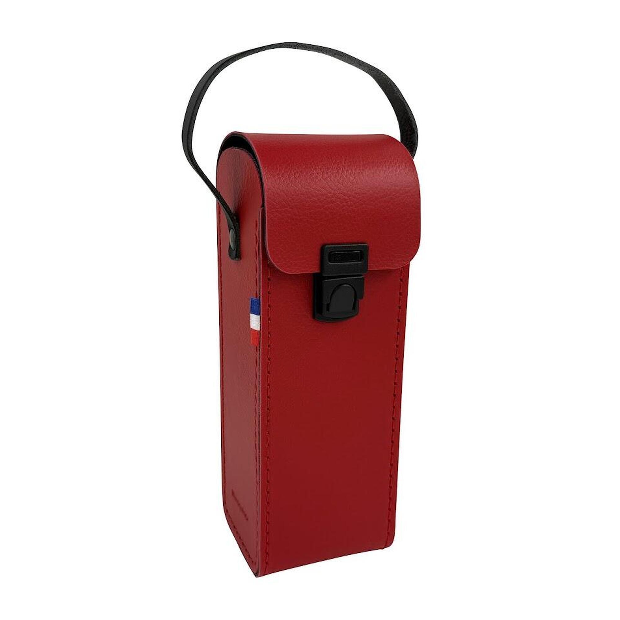 Maroquinor - Sacoche Rigide Rouge Pour Boules De Pétanque Avec Poignée En Cuir - Housse De Rangement - Rouge - Taille Unique - Decathlon