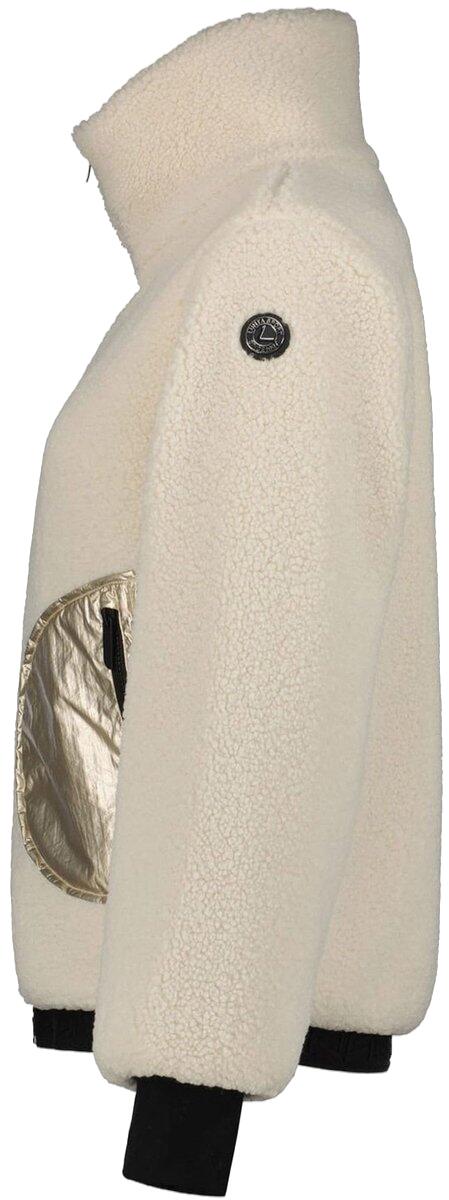 Iskoinen Vest Dames Lange rits fleece Powder 3/6