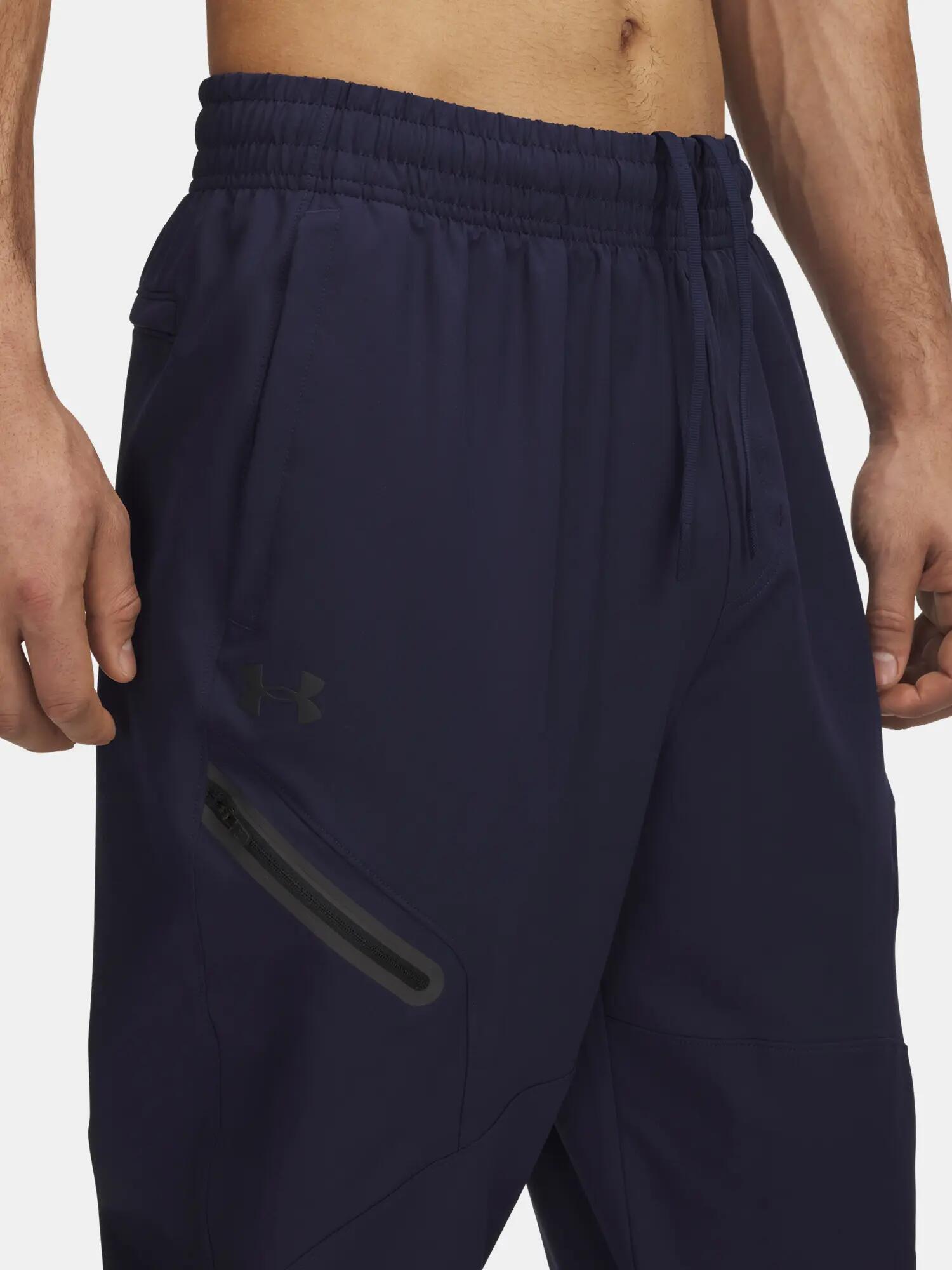 Férfi melegítőnadrág Under Armour UA Unstoppable Woven Jogger-BLU 3/4
