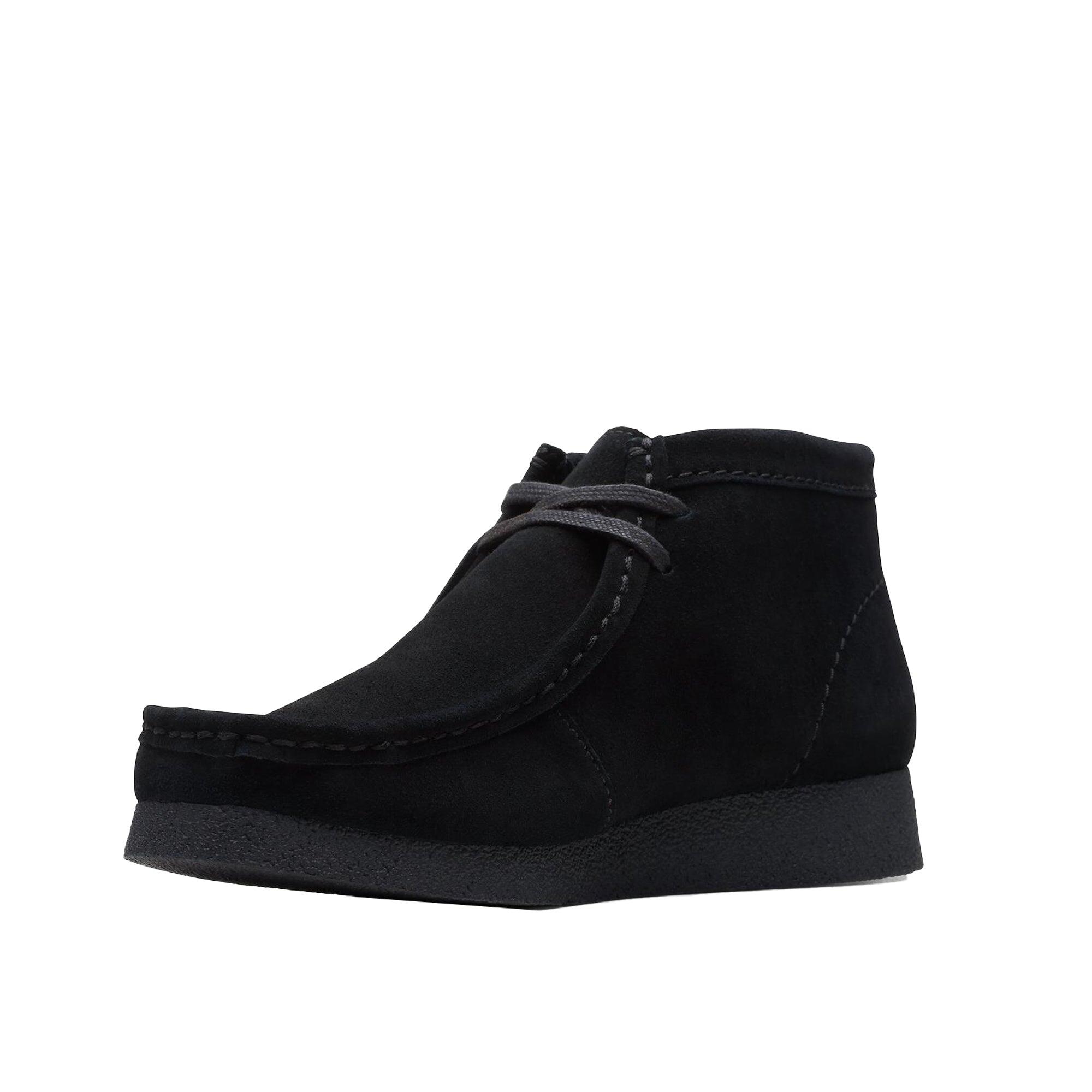 Wallabee Evo Suede Boots Black 3/3