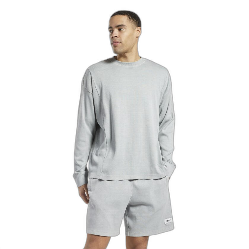 Reebok - Sweatshirt Ras Du Cou À Teinture Naturel Reebok Classics - Sweat-shirt - Gris - 38 S - Decathlon