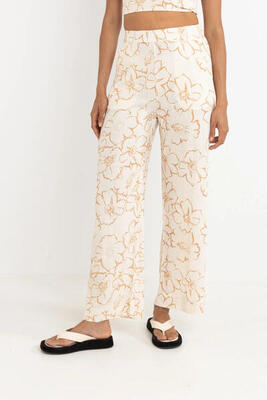 Lulu floral wijde pantalon - dames