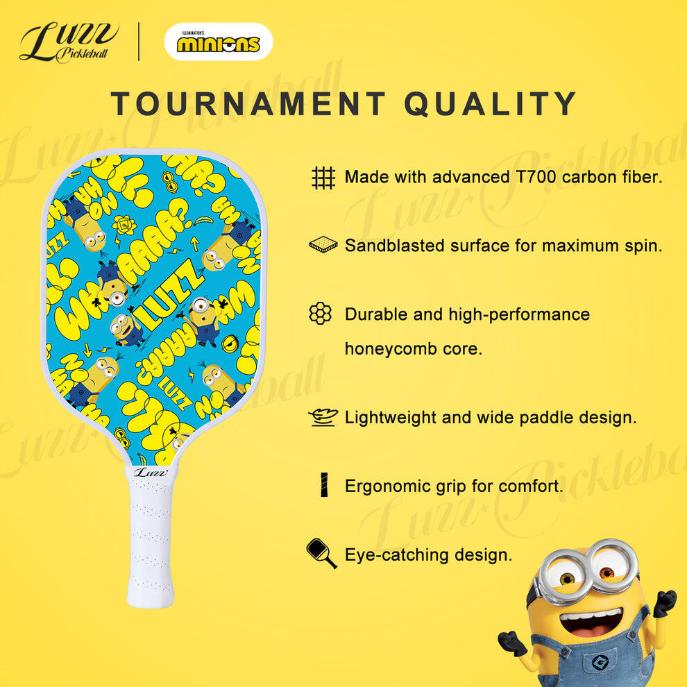 Minions Racket Luzzpickleball Minions Original Racket-Wham