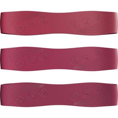 Pilates weerstandsbanden 3-delig set silicone 9–18 kg antislip