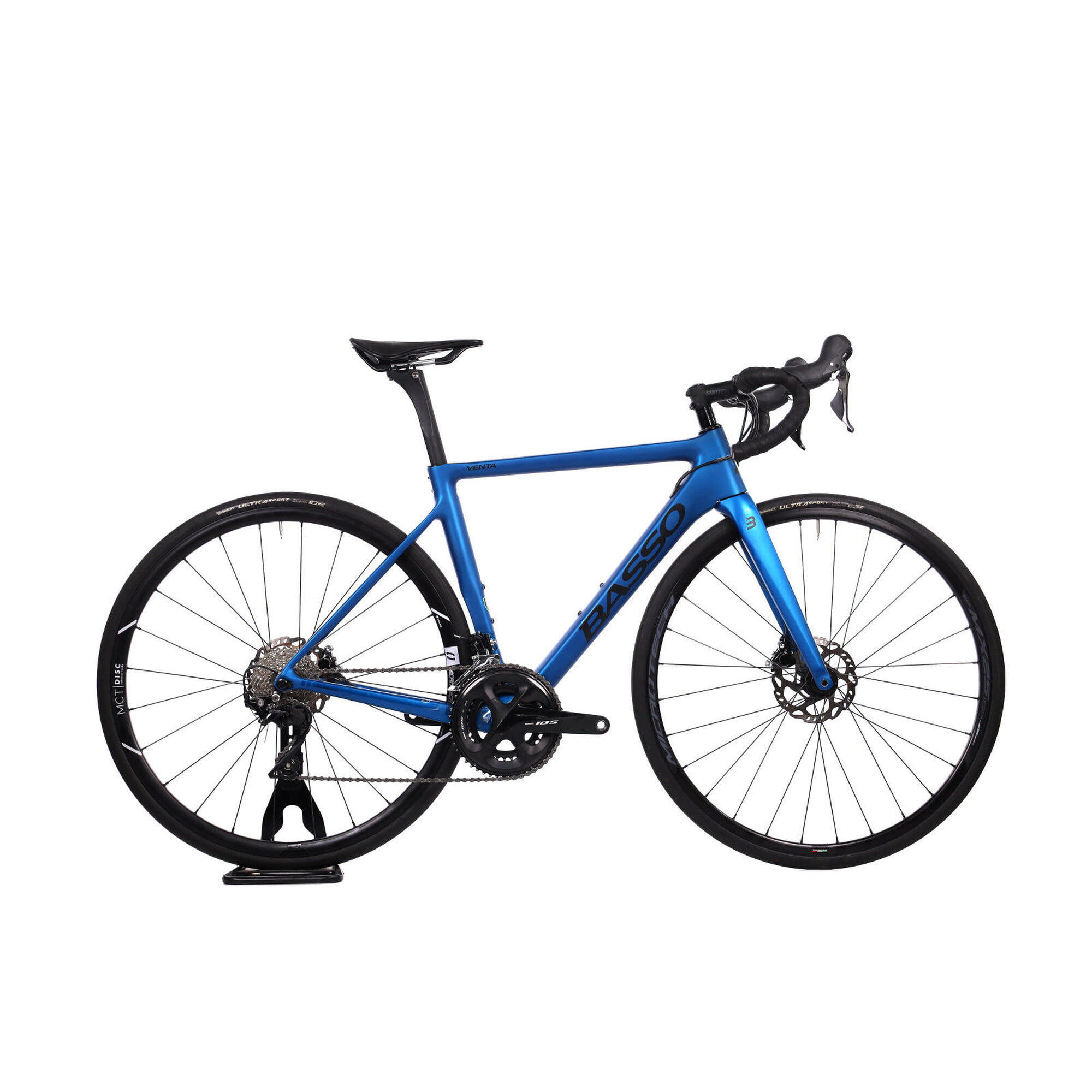 Basso - Reconditionné - Vélo De Route - Basso Venta - 48 . Tres Bon - Vélo Route - Bleu - 48 Xl - Decathlon
