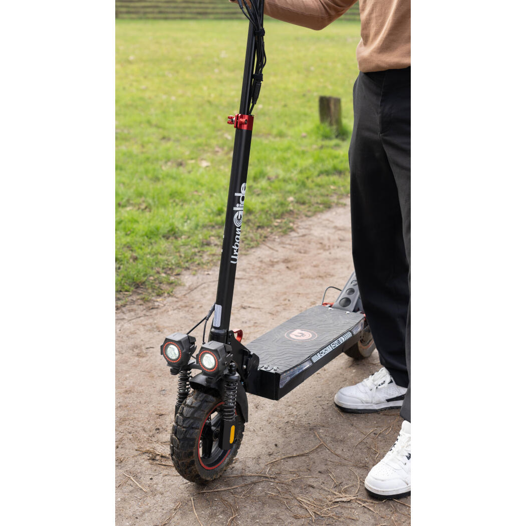 Urbanglide - Trottinette Électrique Adulte Urbanglide Ecross One Red, Autonomie 50 Km, 25 Km/ - Trottinette Électrique - Noir - Taille Unique - Decathlon