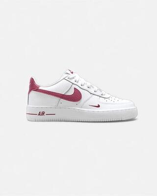 Nike Air Force 1 Ms GS White/Sweet Beet