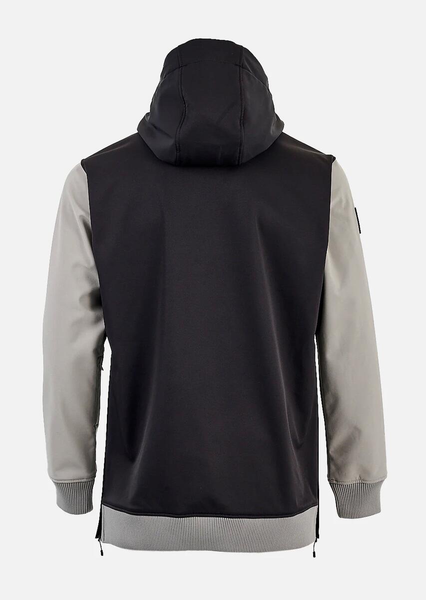 WATTS Orbital Softshell Ski Jas - Lichtgrijs/Groen 2/7