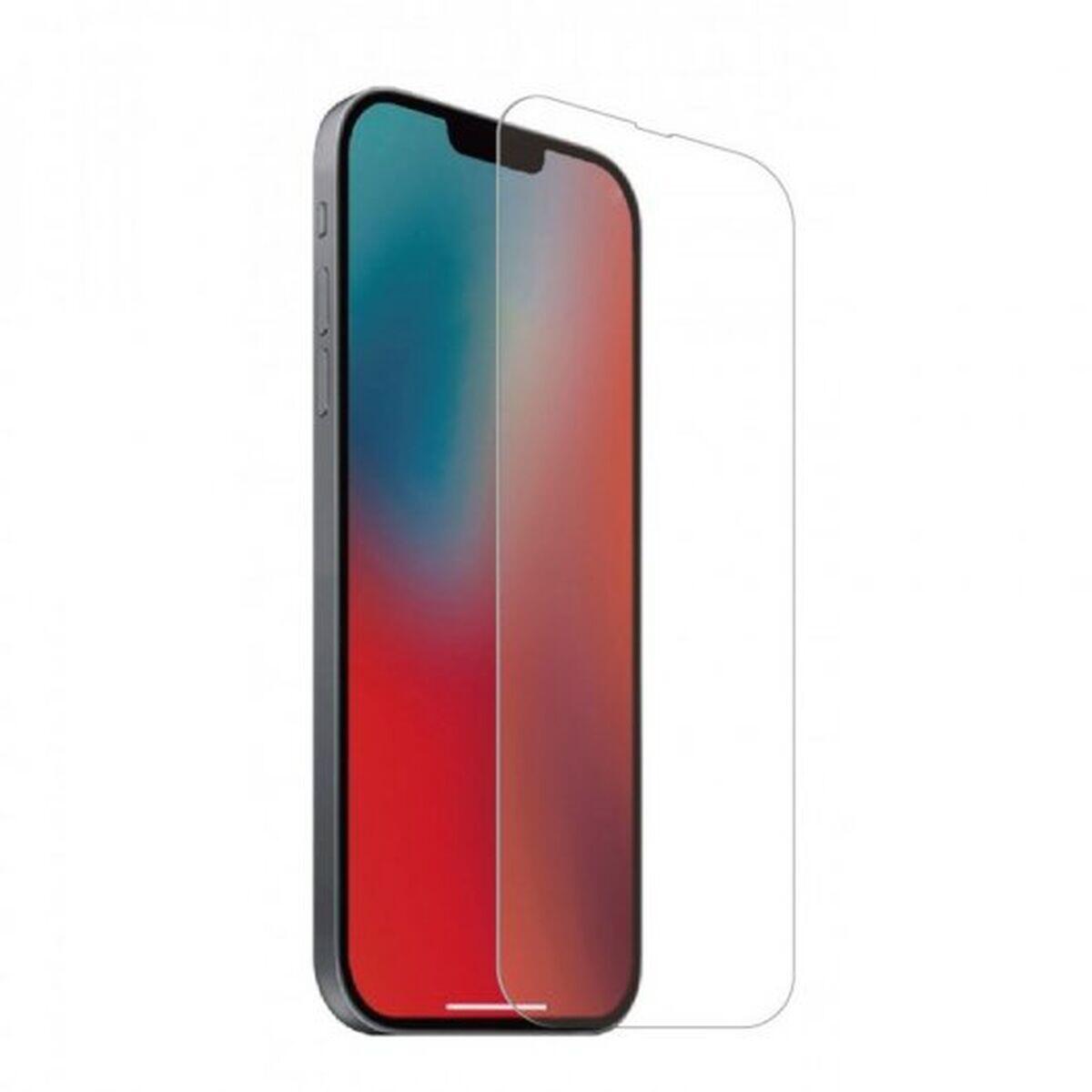 Protector de Pantalla para Móvil MUVIT iPhone 16e/14/13/13 Pro Cristal Templado 3/4