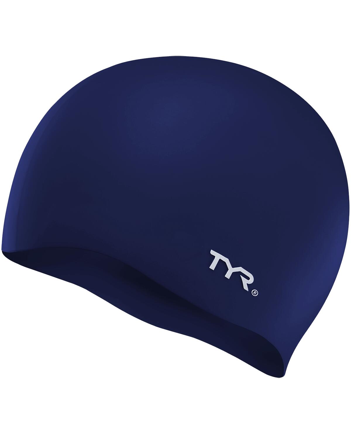 Bonnet de bain silicone lisse TYR adulte Wrinkle-Free 4/5