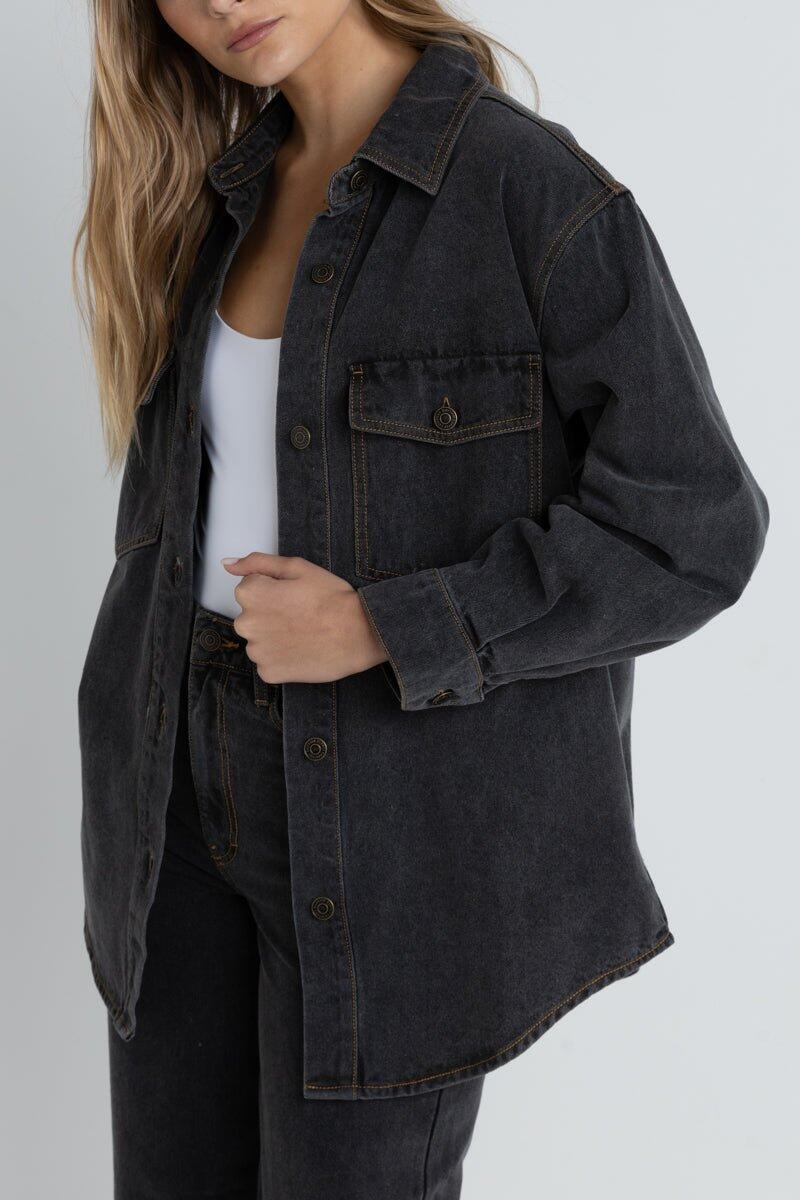 Denim Sobredimensionado - Chaqueta Mujer 2/5