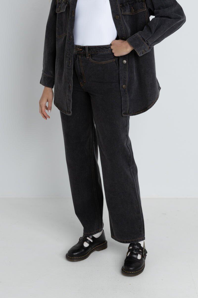 Denim Sobredimensionado - Chaqueta Mujer 4/5