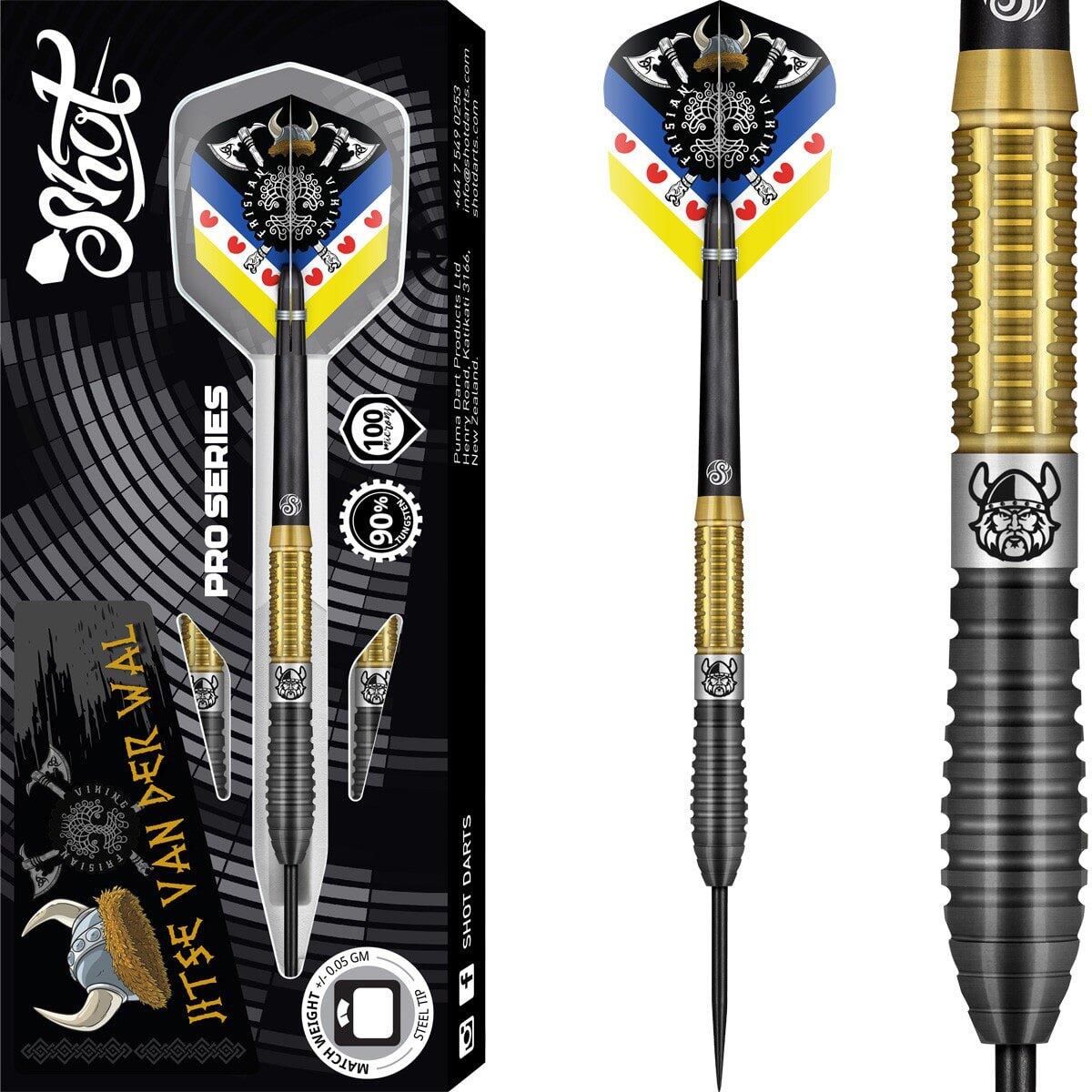 Shot Jitse van der Wal 90% Steeldarts 24gr. 3/3