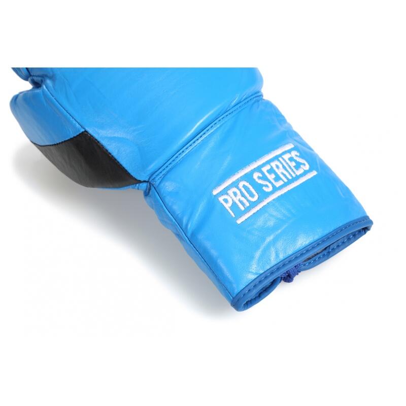 Rękawice bokserskie wiązane Yakimasport Wolf Blue L 8 OZ 2/3