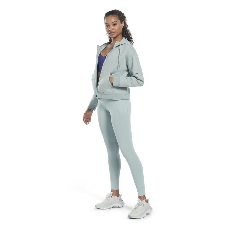 Pantaloni antrenament hk4845 uni verde-deschis damă